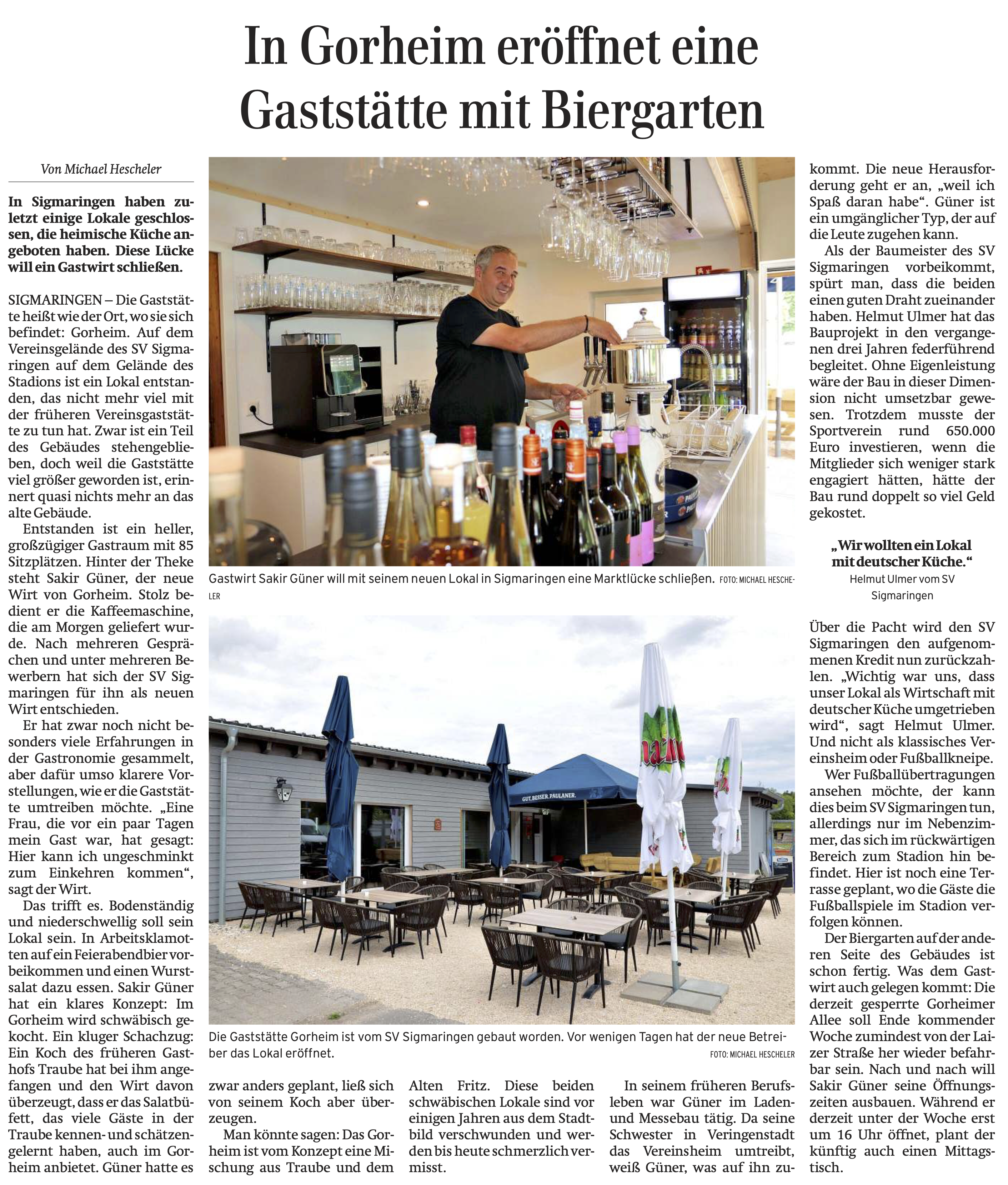 Gorheim Sportheim