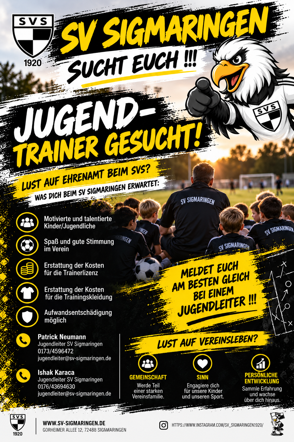 Jugendtrainer Gesucht